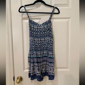 Blue Hollister romper